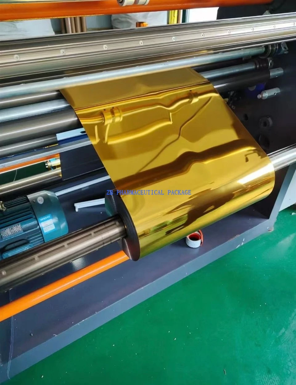 PVC Chocolate Package Film PVC Golden Film PVC Silver Film PVC Metallized Film PVC Golden/silver Film