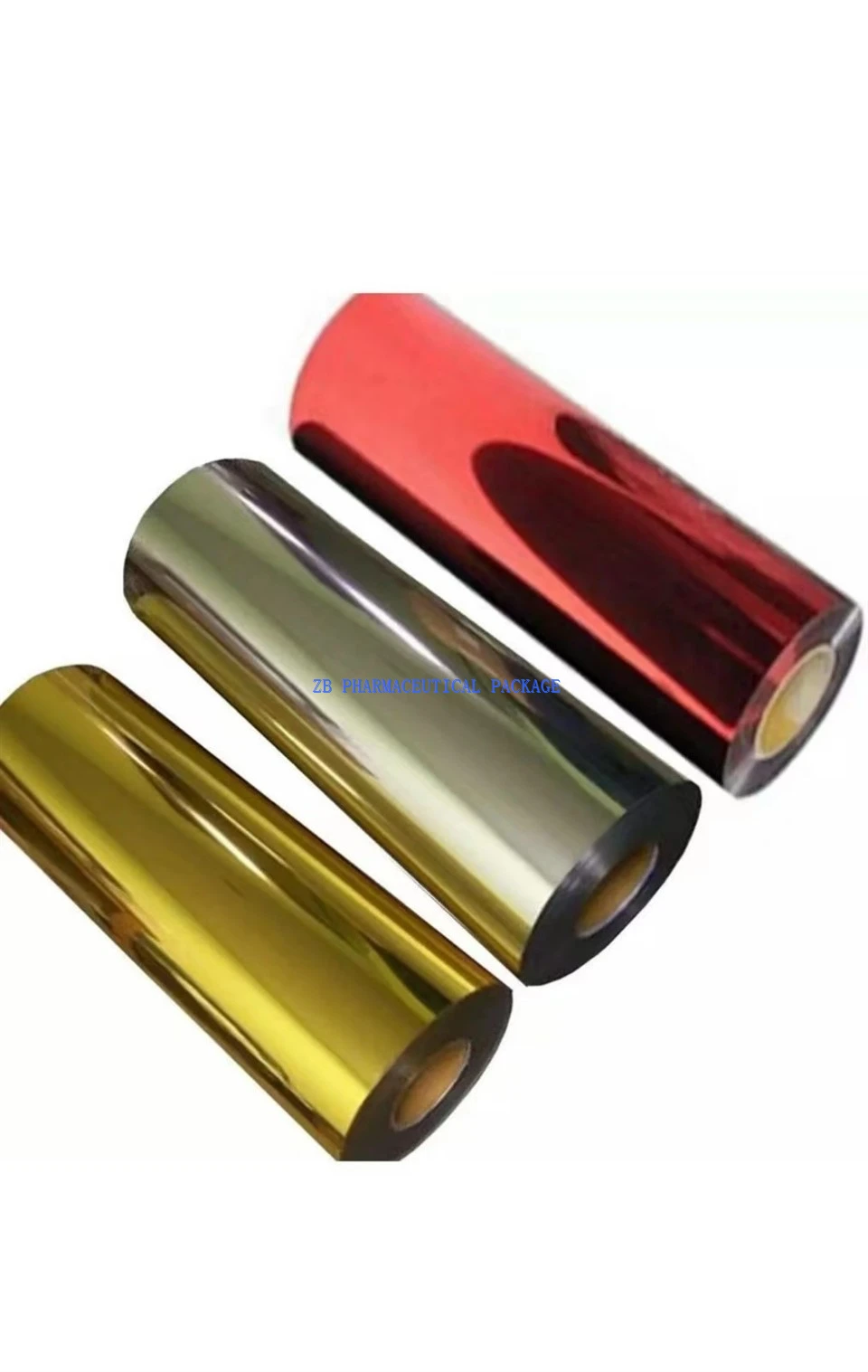 PVC Chocolate Package Film PVC Golden Film PVC Silver Film PVC Metallized Film PVC Golden/silver Film
